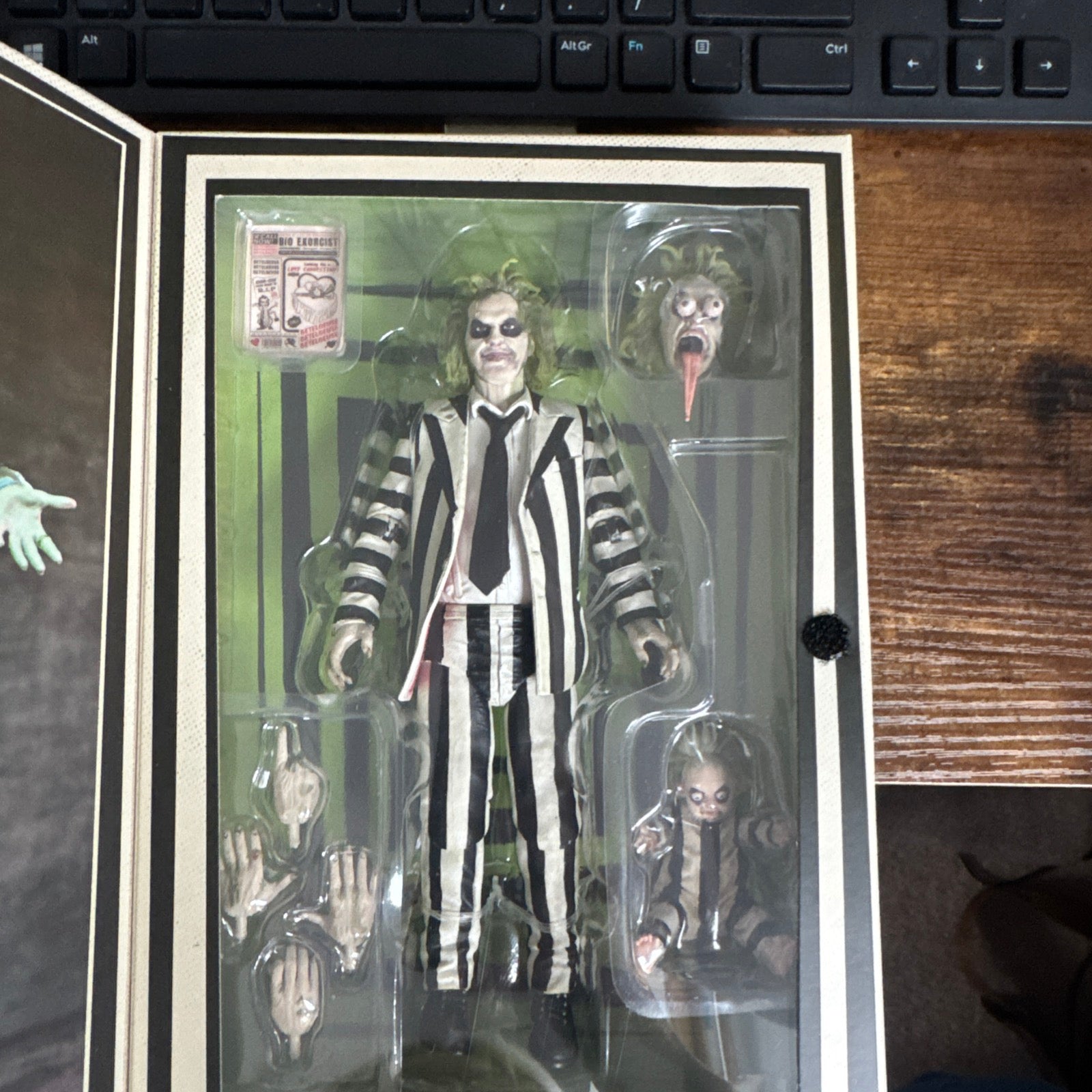 Beetlejuice Ultimate Beetlejuice Striped Suit