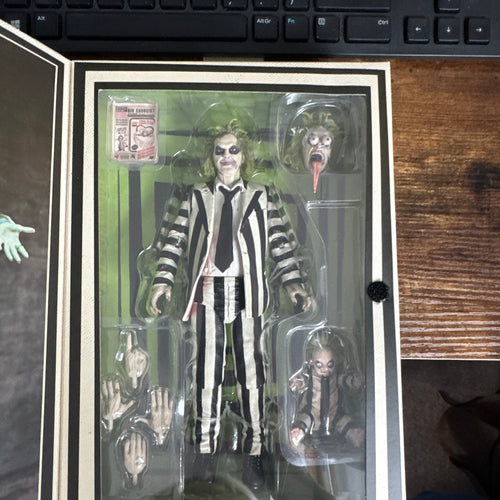 Beetlejuice Ultimate Beetlejuice Striped Suit