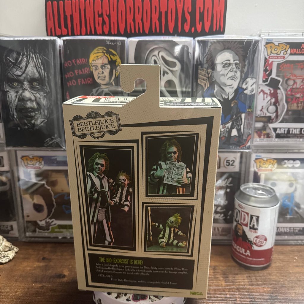 Beetlejuice Ultimate Beetlejuice Striped Suit