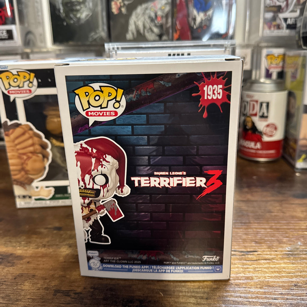 Art The Clown Axe Bloody #1935 Terrifier 3 Hot Topic Exclusive