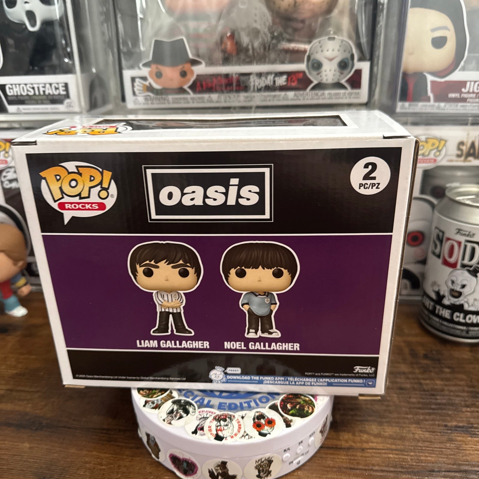 Pop Rocks Liam & Noel Gallagher 2 Pack