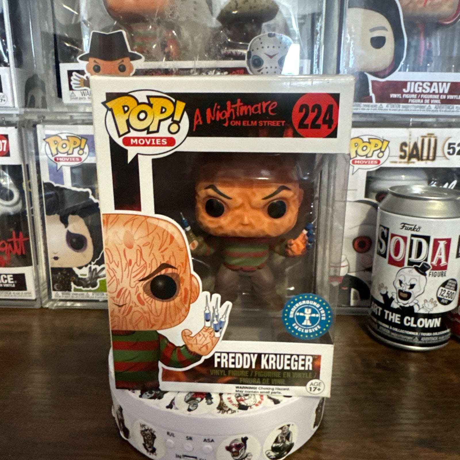 Vaulted Freddy Krueger #224  Nightmare On Elm Street
