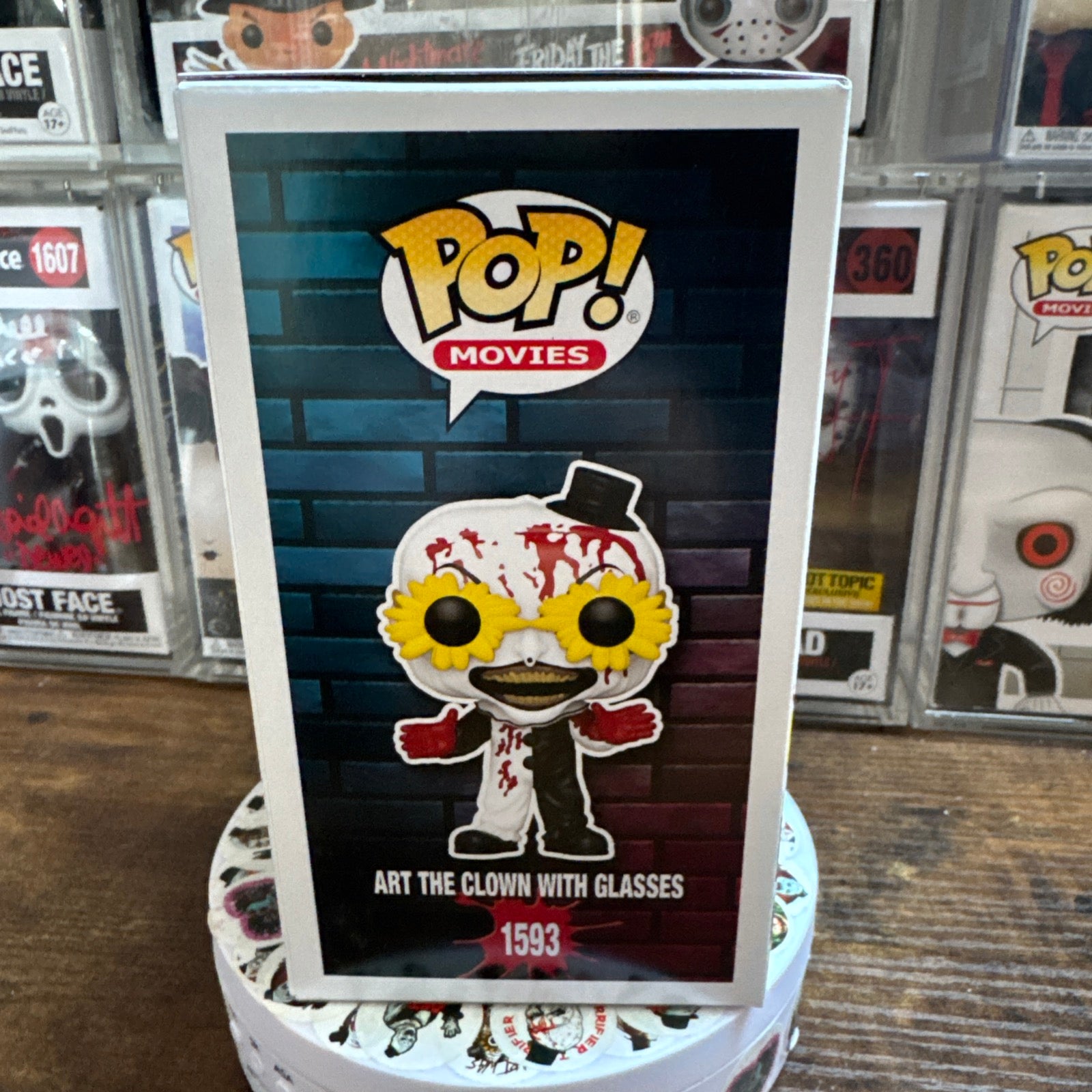 Art The Clown With Glasses #1593 Chase Terrifier