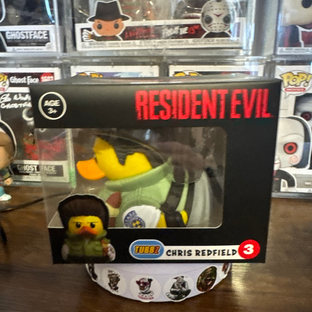 Tubbz Chris Redfield #3 Resident Evil Boxed Edition