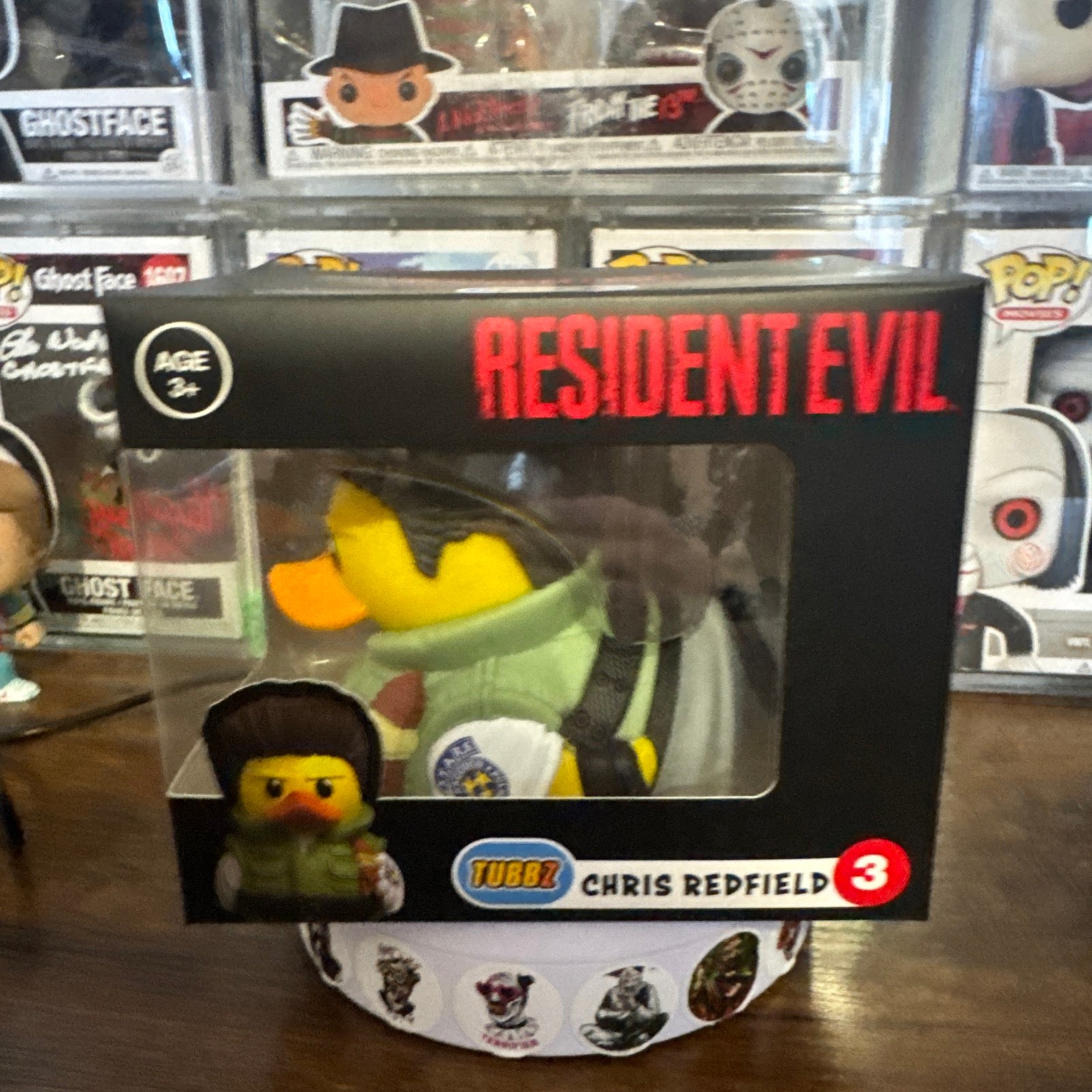 Tubbz Chris Redfield #3 Resident Evil Boxed Edition