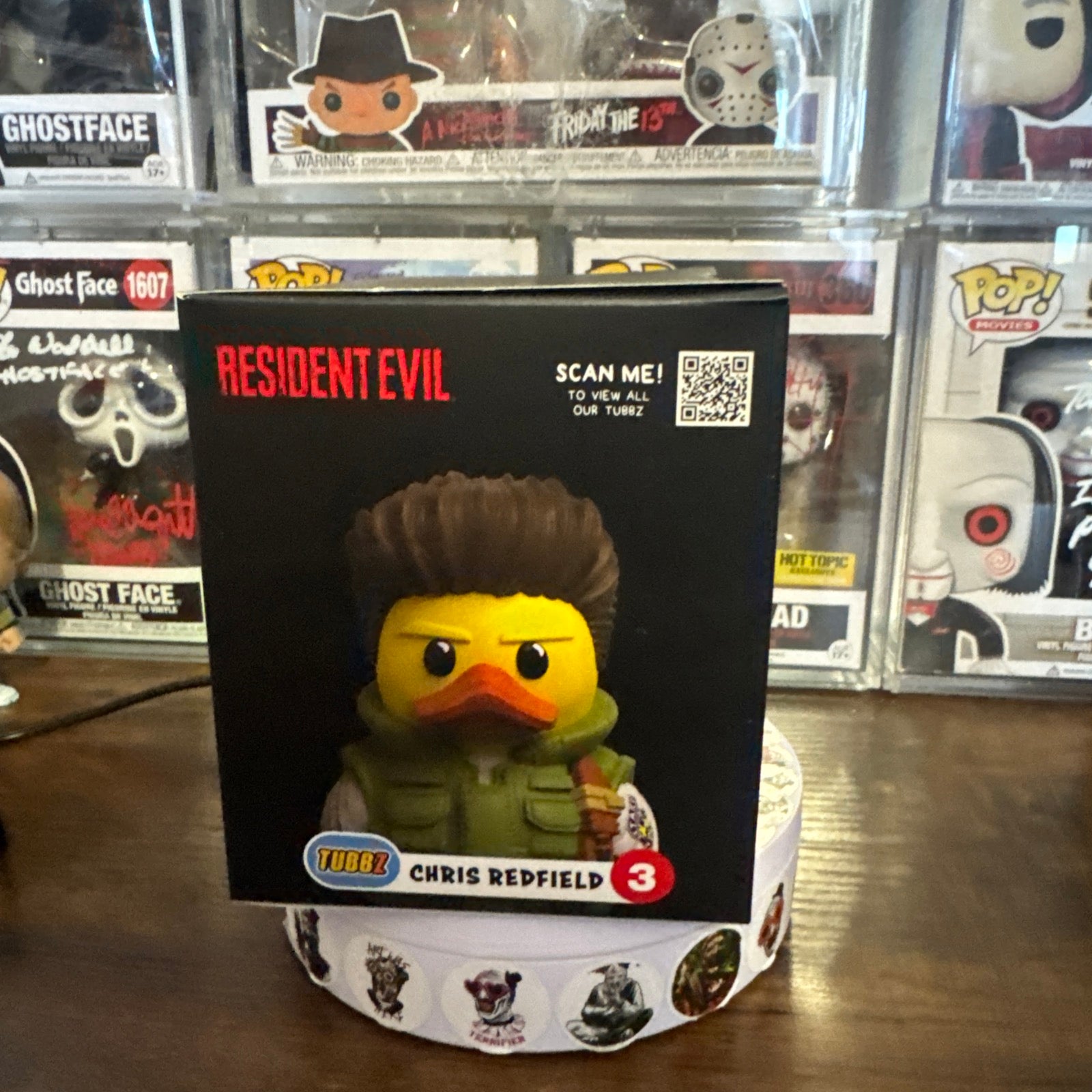 Tubbz Chris Redfield #3 Resident Evil Boxed Edition
